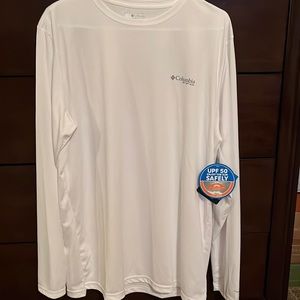 New men’s Columbia Omni-wick shirt